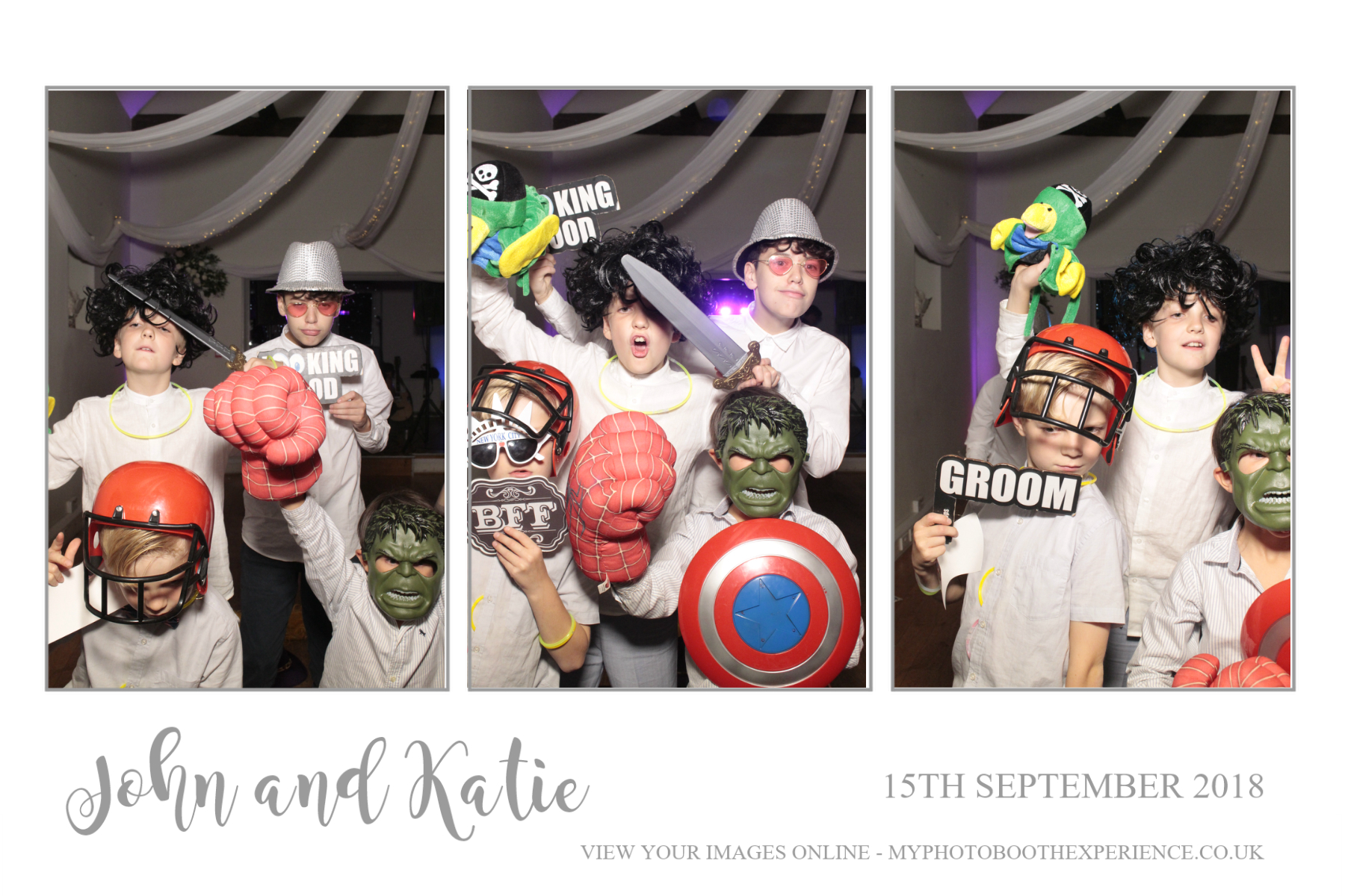John and Katie’s Wedding | View more photos from the event at gallery.myphotoboothexperience.co.uk/u/MyPhotoBoothExperienceLtd/John-and-Katie’s-Wedding